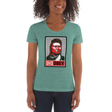Chief Joseph Disobey - Native American women's crew neck t-shirt