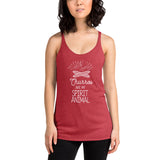 Churro Spirit Animal - Women's racerback tank top