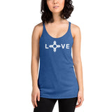 Zia Love - Women's racerback tank