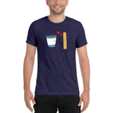 Churro & Coffee - Men's short sleeve t-shirt