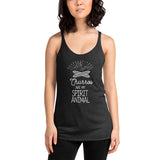 Churro Spirit Animal - Women's racerback tank top