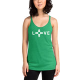 Zia Love - Women's racerback tank