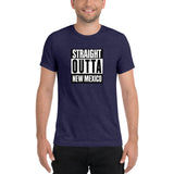 Straight Outta New Mexico - Men's short sleeve t-shirt