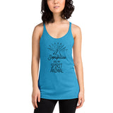 Sopapilla Spirit Animal - Women's racerback tank top