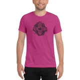 Petroglyph Zia Symbol - Men's short sleeve t-shirt