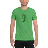 8-Bit Green Chile - Men's short sleeve t-shirt