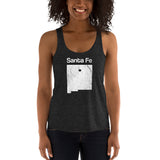 Santa Fe Love - Women's tri-blend racerback tank