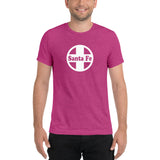 Santa Fe Railroad - New Mexico men's short sleeve t-shirt