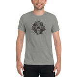 Petroglyph Zia Symbol - Men's short sleeve t-shirt