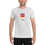 Warhol Campbell's Green Chile Stew Can- Short sleeve men's t-shirt