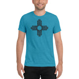 Tribal Zia Symbol - Men's short sleeve t-shirt