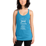 Churro Spirit Animal - Women's racerback tank top
