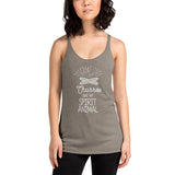 Churro Spirit Animal - Women's racerback tank top