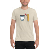 Churro & Coffee - Men's short sleeve t-shirt