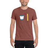 Churro & Coffee - Men's short sleeve t-shirt
