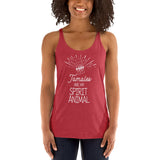 Tamale Spirit Animal - Women's racerback tank top