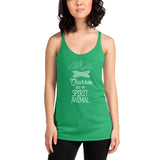 Churro Spirit Animal - Women's racerback tank top