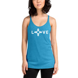 Zia Love - Women's racerback tank
