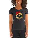 Frida Kahlo Skull - Women's short sleeve t-shirt