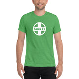 Santa Fe Railroad - New Mexico men's short sleeve t-shirt