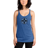Geometric Zia Symbols - Women's racerback tank