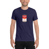 Warhol Campbell's Green Chile Stew Can- Short sleeve men's t-shirt