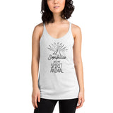 Sopapilla Spirit Animal - Women's racerback tank top