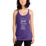 Churro Spirit Animal - Women's racerback tank top