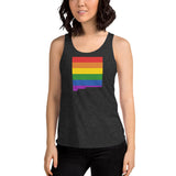 New Mexico Pride - Women's tri-blend racerback tank top