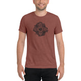 Petroglyph Zia Symbol - Men's short sleeve t-shirt