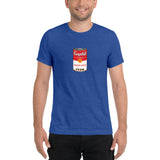 Warhol Campbell's Green Chile Stew Can- Short sleeve men's t-shirt