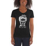 Geometric Frida Viva La Vida - Women's crew neck t-shirt