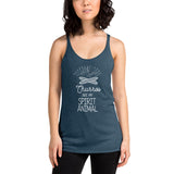 Churro Spirit Animal - Women's racerback tank top
