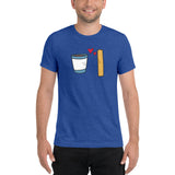 Churro & Coffee - Men's short sleeve t-shirt