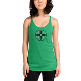 Geometric Zia Symbols - Women's racerback tank