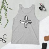 Native American Zia - Men's unisex  Tank Top