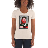 Chief Joseph Disobey - Native American women's crew neck t-shirt