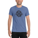 Petroglyph Zia Symbol - Men's short sleeve t-shirt