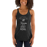 Tamale Spirit Animal - Women's racerback tank top