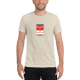 Warhol Campbell's Green Chile Stew Can- Short sleeve men's t-shirt