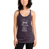 Churro Spirit Animal - Women's racerback tank top