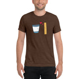 Churro & Coffee - Men's short sleeve t-shirt