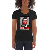 Chief Joseph Disobey - Native American women's crew neck t-shirt