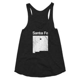 Santa Fe Love - Women's tri-blend racerback tank